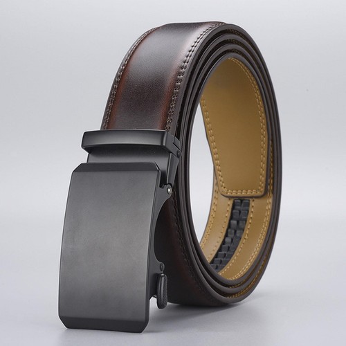 Men leather belt - men's, automatic