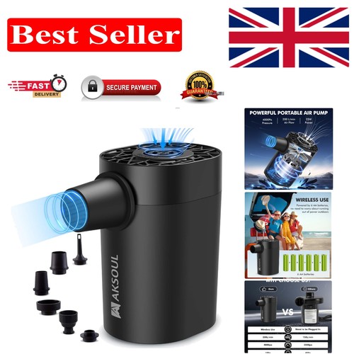 Durable rechargeable air - rechargeable, pump
