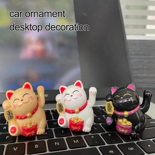 Lucky cat ornament vehicle - lucky,